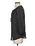 Neiman Marcus 100% Polyester Black 3/4 Sleeve Blouse Size S - photo 5