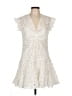Gianni Bini 100% Polyester Ivory Cocktail Dress Size 10 - photo 1