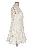 Gianni Bini 100% Polyester Ivory Cocktail Dress Size 10 - photo 4