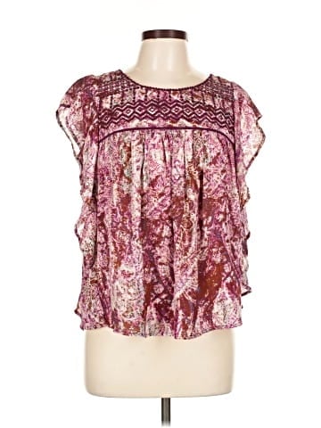 Jessica Simpson Short Sleeve Blouse (view 1)