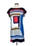 Tibi Graphic Blue Casual Dress Size S - photo 1