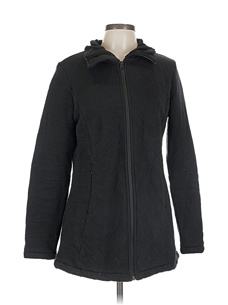 Pre-owned The North Face Coat In Black