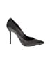 Casadei Metallic Gray Black Heels Size 7 1/2 - photo 1