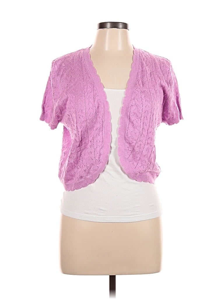 Olive & Oak Cardigan Sweater In Pink