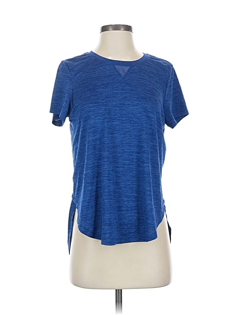 Pre-owned Danskin Now Active T-shirt In Blue