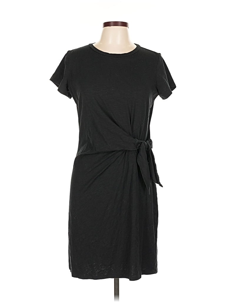 Pre-owned Express Outlet Casual Dress In Black