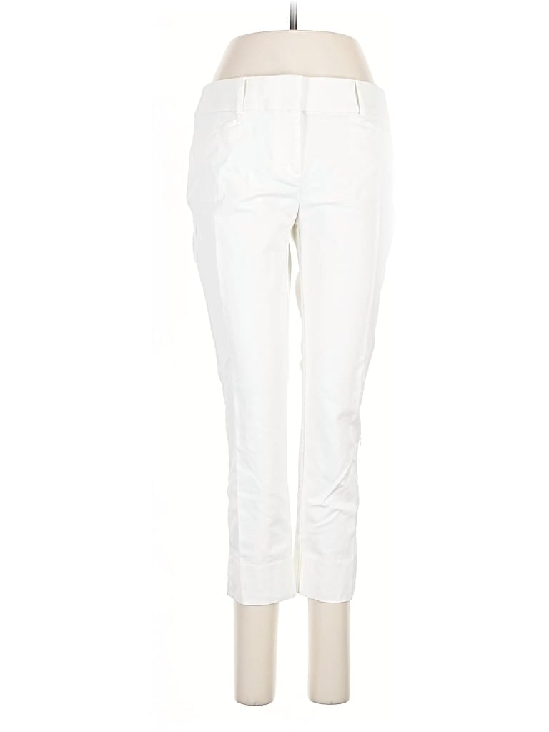 Pre-owned Ann Taylor Loft Casual Pants In White
