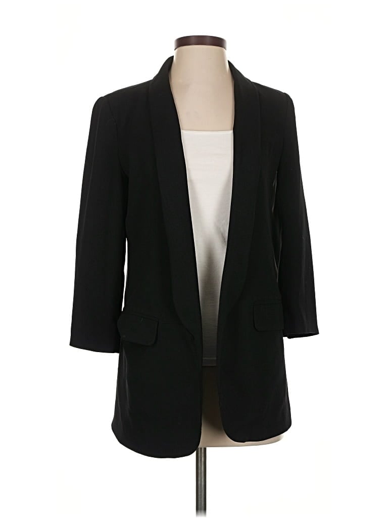 Pre-owned Leith Blazer Jacket In Black