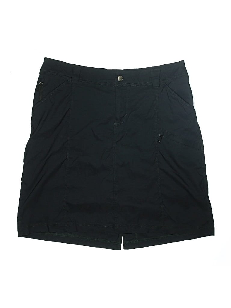 Pre-owned Duluth Trading Co. Casual Skirt In Black