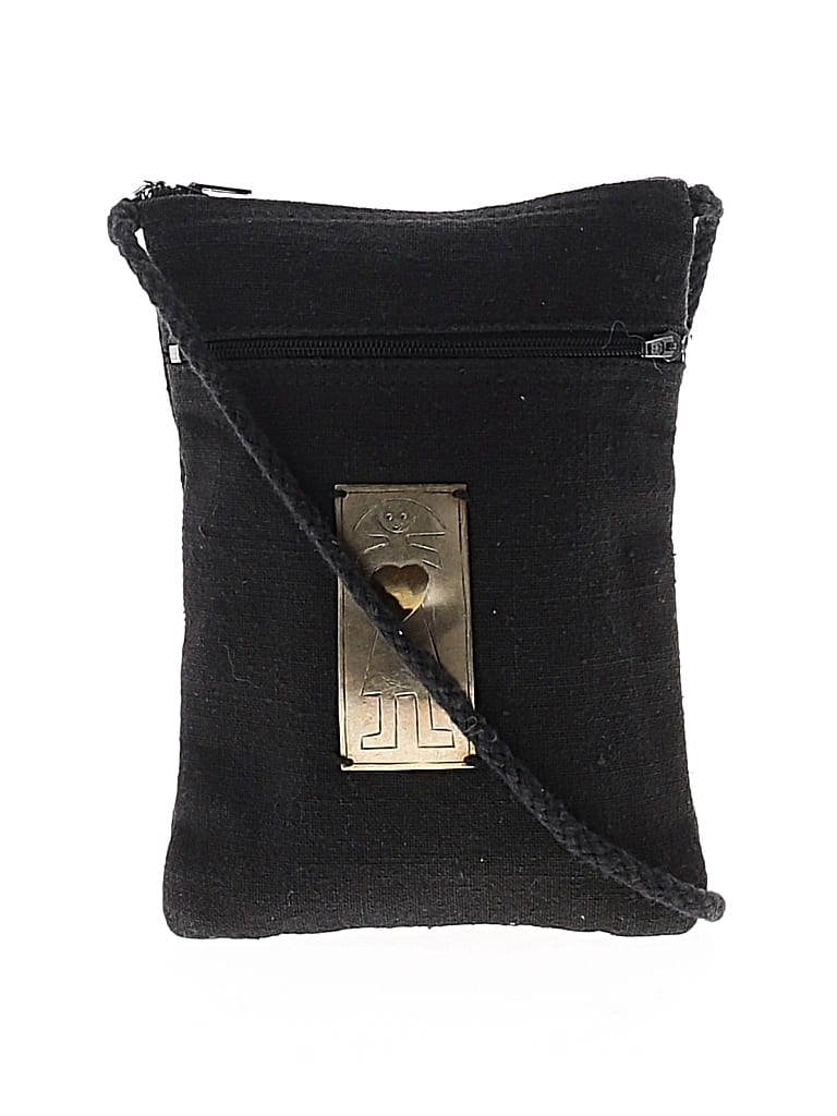 Pre-owned Unbranded Crossbody Bag In Black