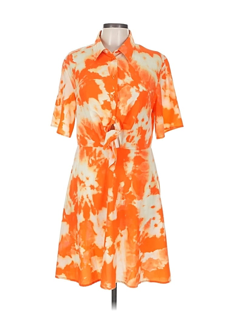 Click to view more detailed imagery on our partner's website Pre-owned Thakoon Casual Dress In Orange