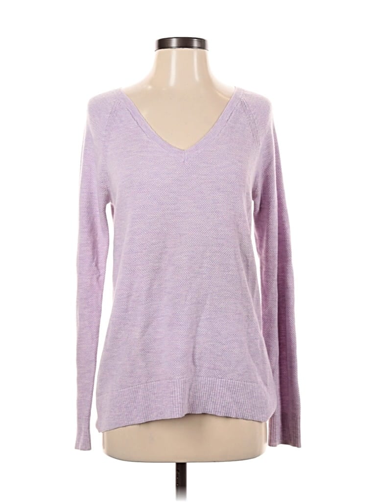Pre-owned Gap Pullover Sweater In Purple