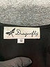 Dragonfly 100% Polyester Black Short Sleeve Top Size S - photo 7