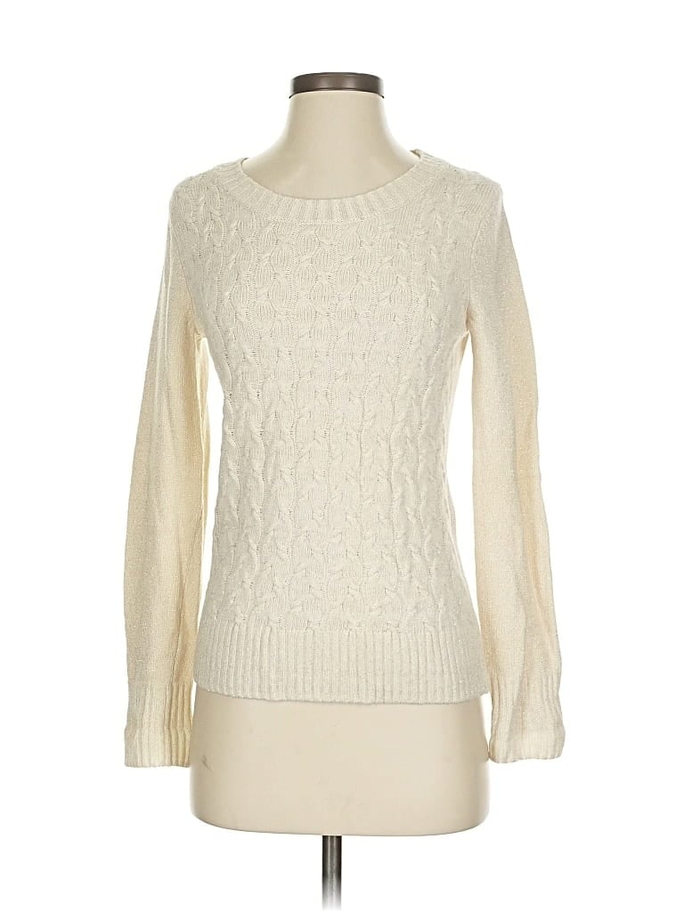 BANANA REPUBLIC Pre-owned Pullover Sweater In White