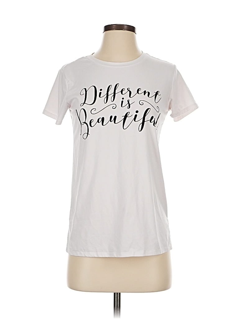 Pre-owned Cold Crush Short Sleeve T-shirt In White