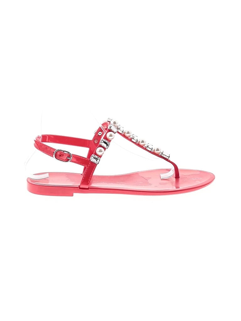 Pre-owned Stuart Weitzman Sandals In Red