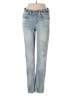 The Kooples Hearts Blue Jeans Size 25 waist - photo 1