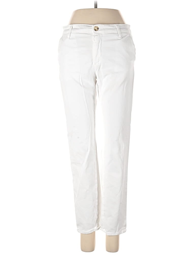 Pre-owned Adriano Goldschmied Casual Pants In White