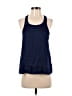 Josie Natori 100% Polyester Blue Sleeveless Blouse Size S - photo 1