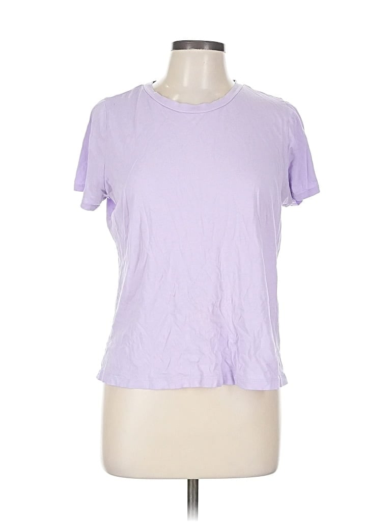 Pre-owned Bp. Short Sleeve T-shirt In Purple