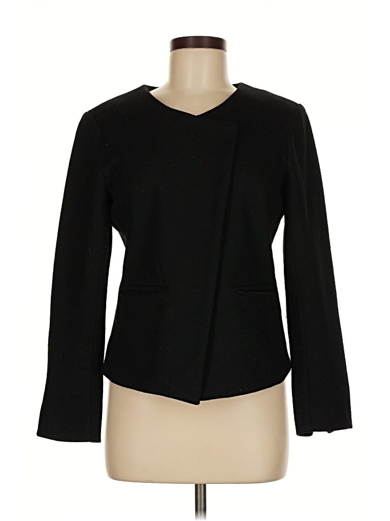 Pre-owned Ann Taylor Loft Blazer Jacket In Black
