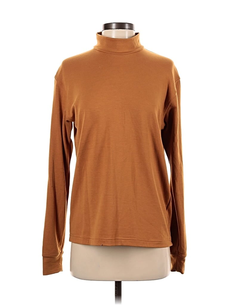 Click to view more detailed imagery on our partner's website Pre-owned Uniqlo Long Sleeve Turtleneck In Brown