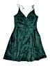 Sequin Hearts Green Dress Size 3 - photo 2