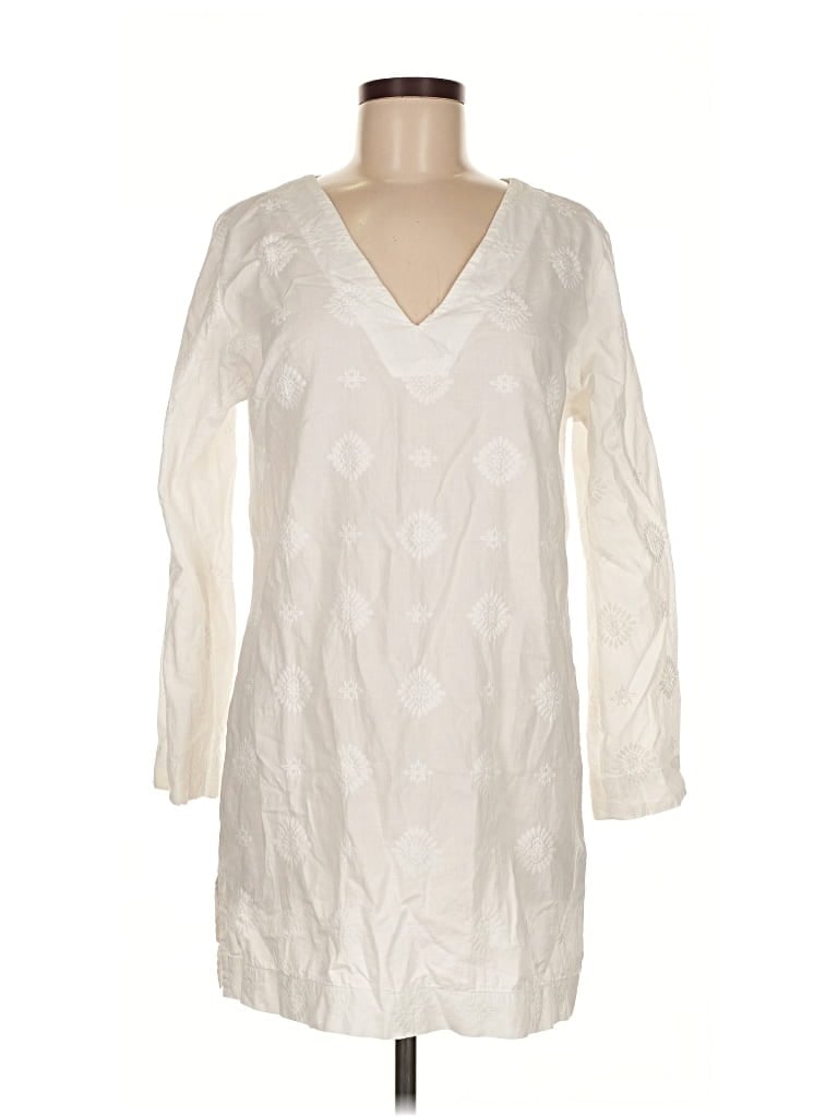Pre-owned Helen Jon Kimono In White
