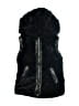 Widgeon 100% Polyester Black Faux Fur Vest Size 4 - photo 1