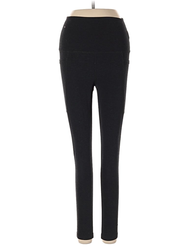 Pre-owned Beyond Yoga Active Pants In Black