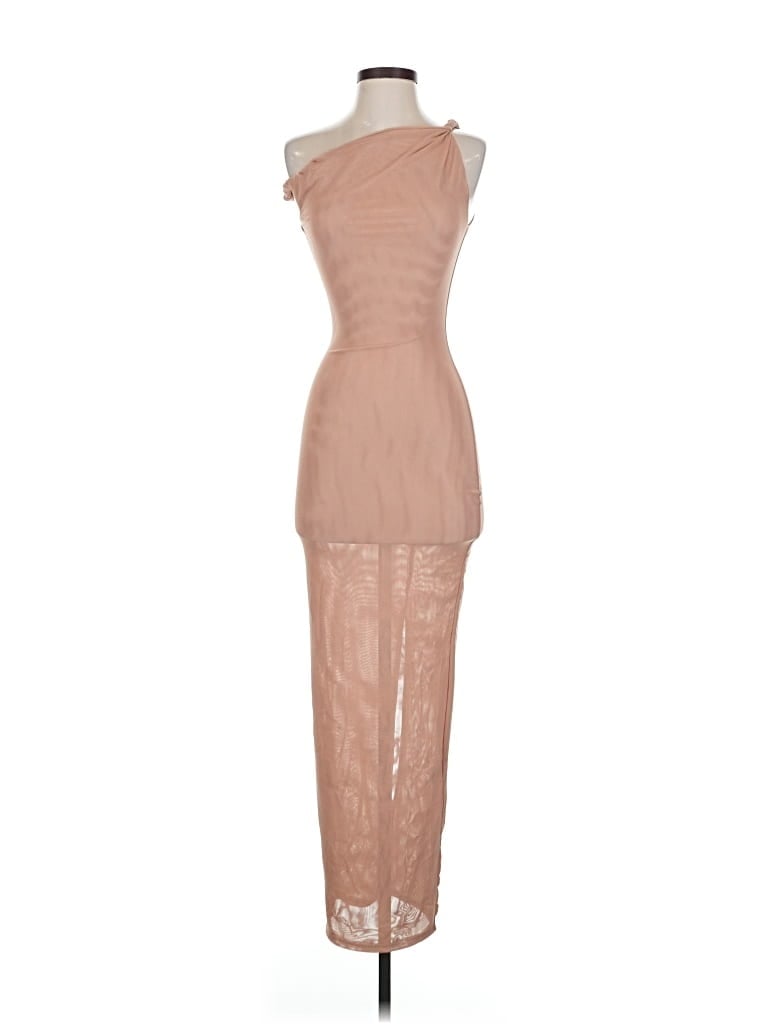 Pre-owned Fashion Nova Cocktail Dress In Brown