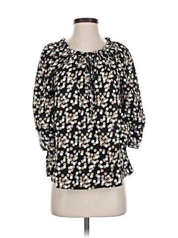 Juicy Couture 3/4 Sleeve Silk Top (view 1)