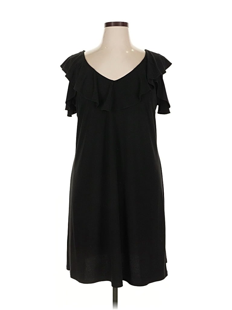 Pre-owned Msk Casual Dress In Black