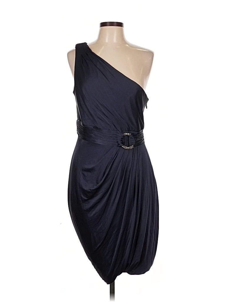 Pre-owned Bcbgmaxazria Cocktail Dress In Blue