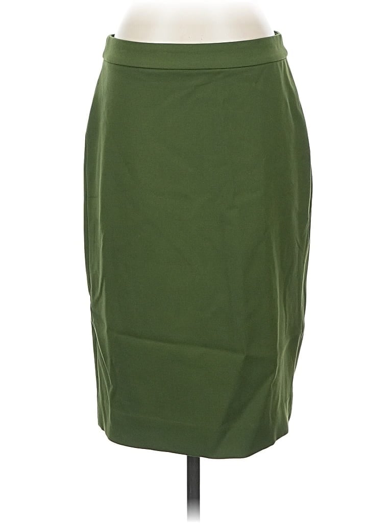 Pre-owned J.crew 365 Casual Skirt In Green