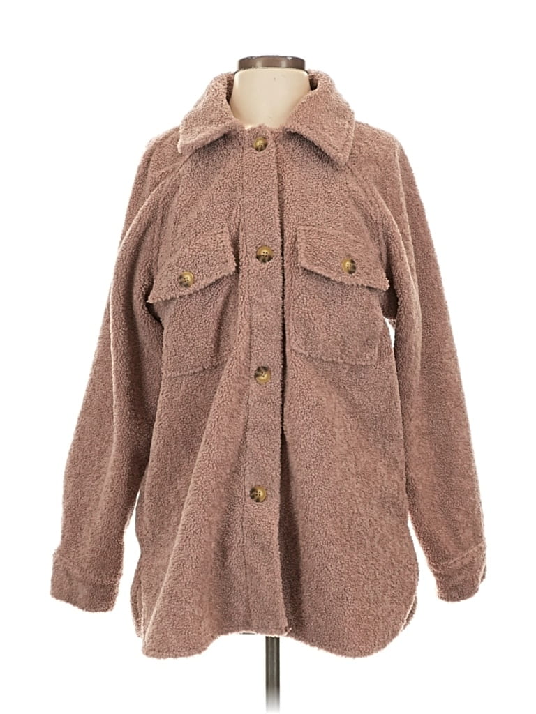 Pre-owned Treasure & Bond Coat In Brown