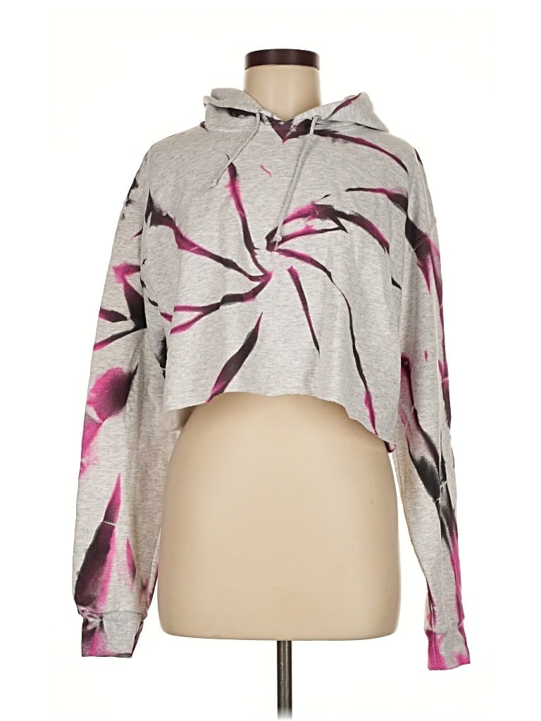 Pre-owned Assorted Brands Poncho In Gray