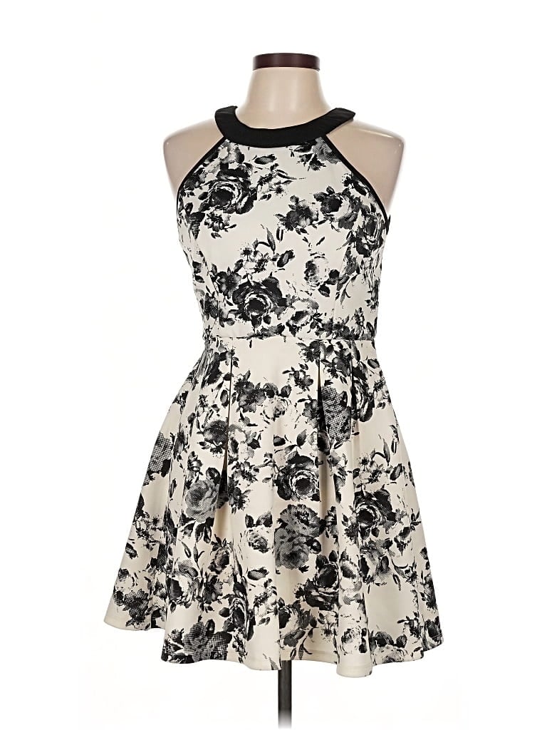 Pre-owned Crystal Doll Cocktail Dress In White