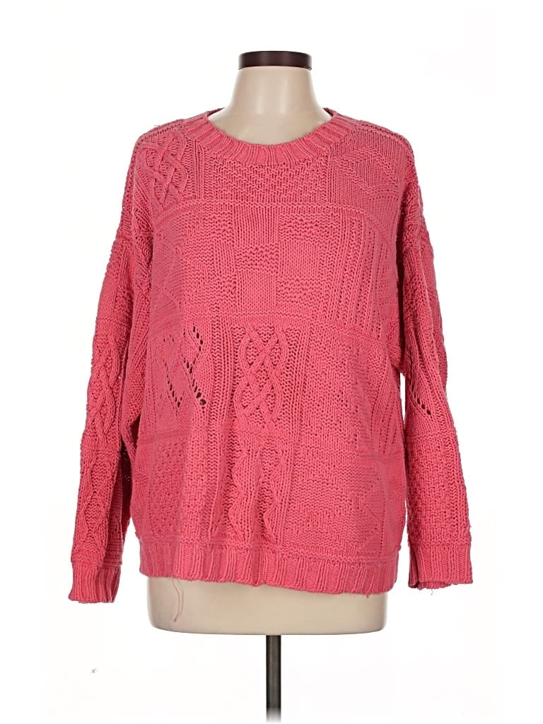 Pre-owned Compagnie Internationale Express Pullover Sweater In Pink