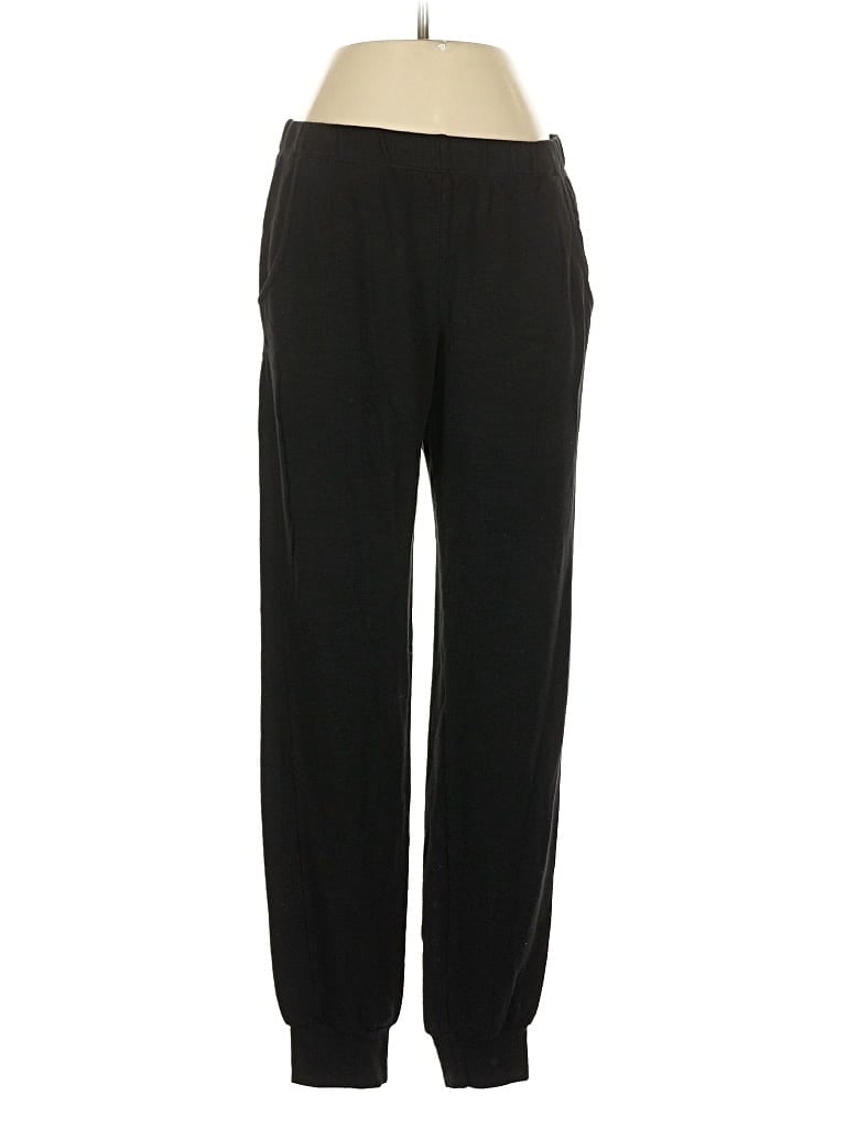 Pre-owned Monrow Casual Pants In Black