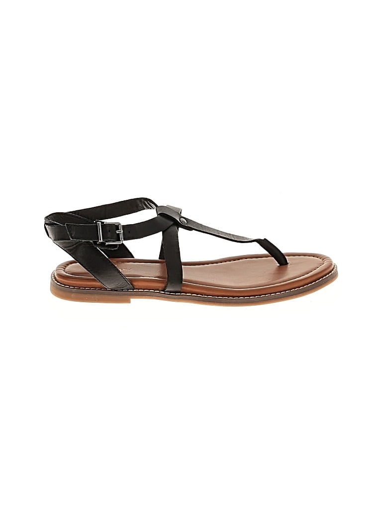 Pre-owned Crown Vintage Sandals In Black