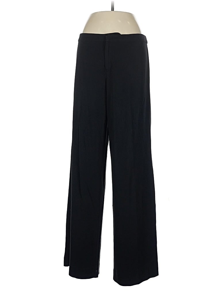 Pre-owned Linda Allard Ellen Tracy Dress Pants In Black