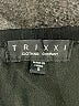 Trixxi 100% Polyester Solid Black Romper Size S - photo 4