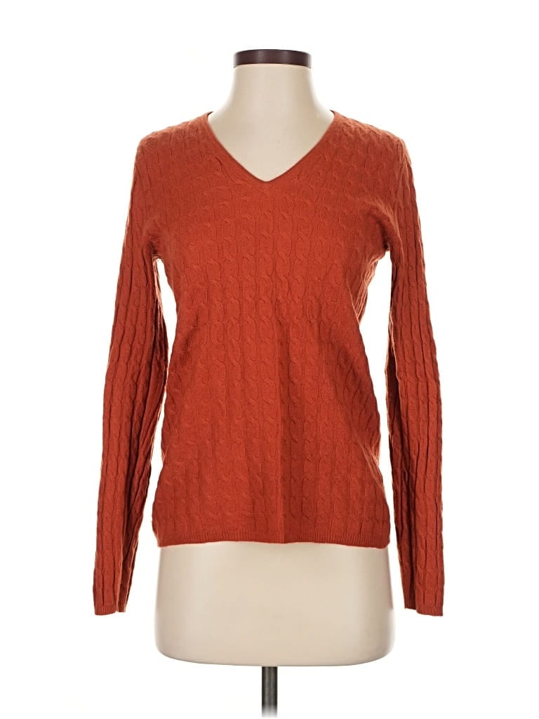 Pre-owned Magaschoni Pullover Sweater In Orange