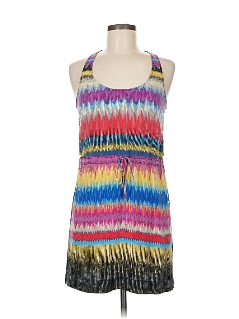 Pre-owned Twelfth Street By Cynthia Vincent Sleeveless Silk Top Purple Halter Neckline Tops