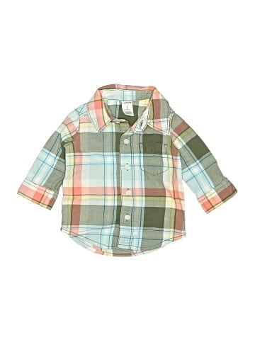 Carter's Short Sleeve Button-Down Shirt (view 1)