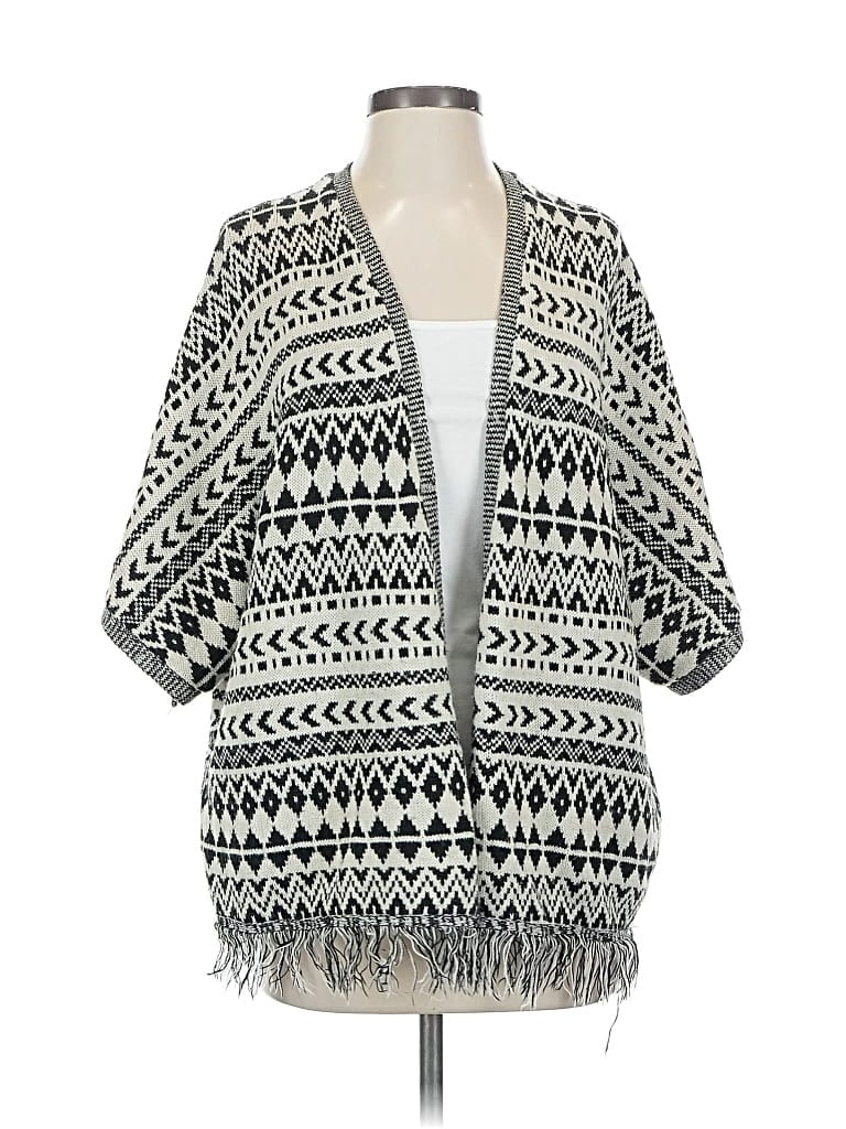 ABSOLUTELY FAMOUS Pre-owned Cardigan Sweater In Gray