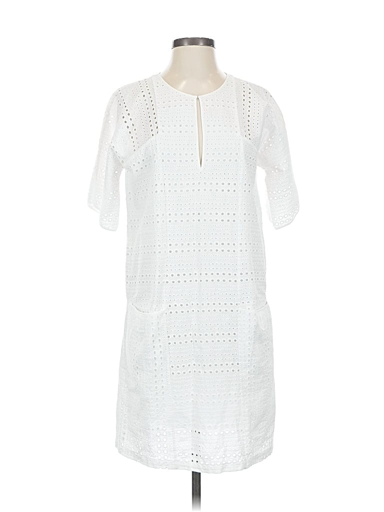 Pre-owned A.l.c Casual Dress In White