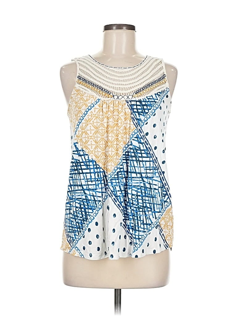 Pre-owned Loveappella Sleeveless Blouse In Blue