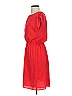 MICHAEL Michael Kors 100% Polyester Solid Red Casual Dress Size XS - photo 5
